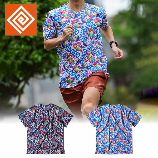 ELDORESO エルドレッソ Otwori Tee E1017816 メンズ レディース ドライ 半袖 Tシャツ シャツ ランニングシャツ ランシャツ ランニングウェア トップス トレイルランニング トレラン マラソン ジョギング トレッキング 登山 ハイキング アウトドア
