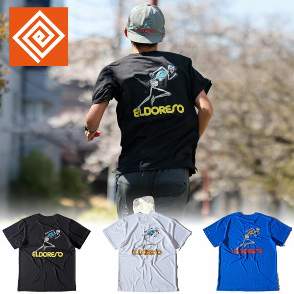 ELDORESO エルドレッソ Boneman Tee E1018616 メンズ・レディース ドライ 半袖 Tシャツ 半袖シャツ ランニングシャツ ランシ...