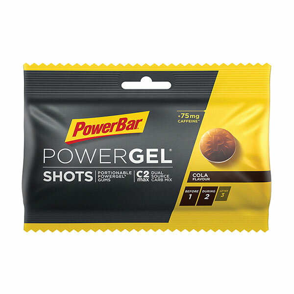 PowerBar パワーバー PowerGel Shots パワージェル・ショッツ コーラ グミ5粒でパワージェル1本分のエ..