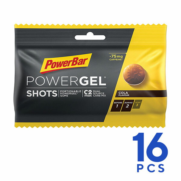 PowerBar ѥС PowerGel Shots ѥ롦å  1Ȣ(16) 5γǥѥ1ʬΥͥ륮 ޤȤ㤤 뿩 ư ȥ쥤˥