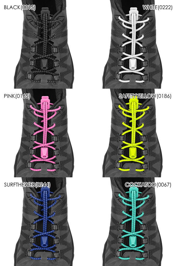 NATHAN ネイサン ランレース ランニング用シューレース【トレイルランニング 結ばない 靴ひも スポーツ アウトドア NS1170】