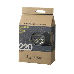 milestone(マイルストーン) MS‐B4 Advanced Model(アドバンスドモデル) LEDヘッドライト 抜群のハイパワー・ワイド照射モデル トレイルランニング通販格安セール情報 楽天 通販