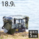 【クーラーボックス】【保冷】【樹脂製】「ICE AGE coolers クーラーボックス 20QT（18.9L）」