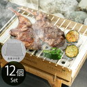 【送料無料】使い捨てバーベキューグリル「カサスグリル社 クラフトグリル （CASUSGRILL CRAFT GRILL） 12個セット」