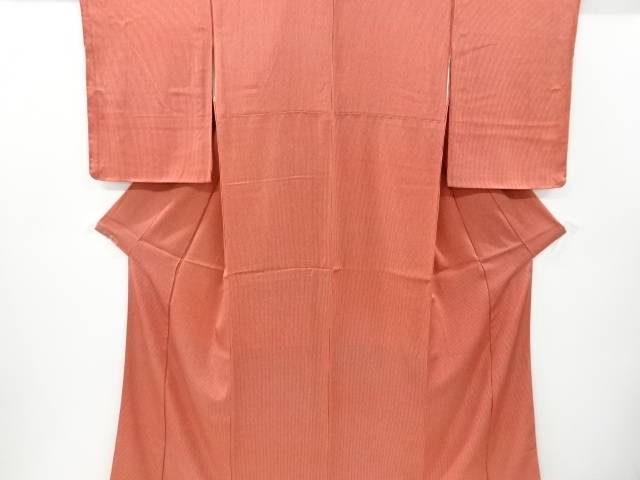 未使用品　縞模様小紋着物【リサイクル】【着】 宗sou