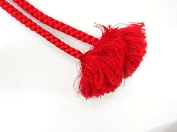 正絹 手組み帯締め(長尺)【リサイクル】【中古】【着】 宗sou