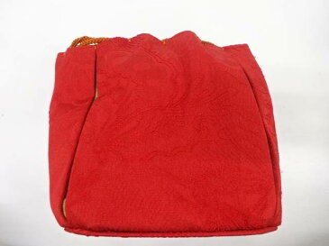 蝶模様織出し巾着【リサイクル】【中古】【着】 宗sou