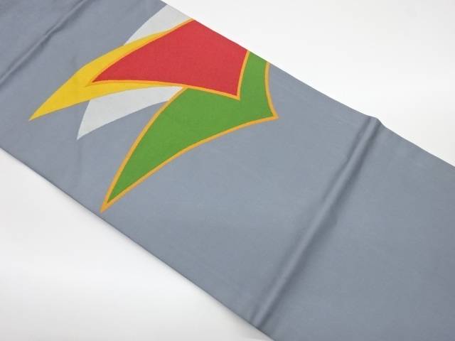 抽象模様織出し名古屋帯【リサイクル】【中古】【着】 宗sou(prc)