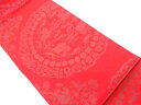 連珠狩猟文様織出し袋帯【リサイクル】【中古】【着】 宗sou RQP2207(prc)【spoff】