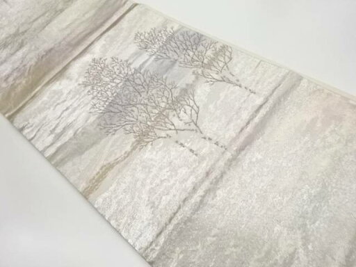 木々に風景模様織出し袋帯【リサイクル】【中古】【着】 宗sou(prc) 木々に風景模様織出し袋帯【リサイクル】【中古】【着】 宗sou(prc)
