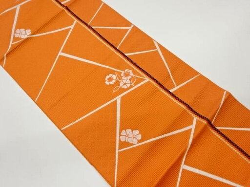本場筑前博多切り嵌め風桜模様織出し名古屋帯【リサイクル】【中古】【着】 宗sou(prc) 本場筑前博多切り嵌め風桜模様織出し名古屋帯【リサイクル】【中古】【着】 宗sou(prc)