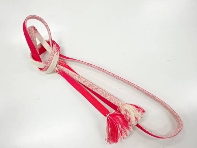 正絹 手組み帯締め【リサイクル】【中古】【着】 宗sou(prc)