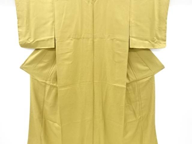 のり散らし模様織り出し色無地着物【リサイクル】【中古】【着】 宗sou(prc)