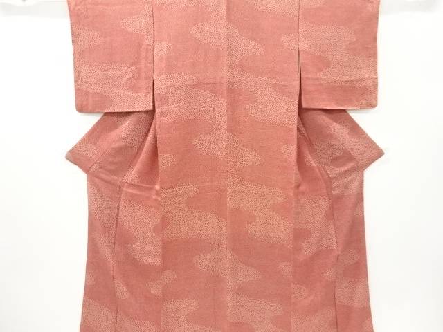 ヱ霞に小花模様小紋着物【リサイクル】【中古】【着】 宗sou(prc)