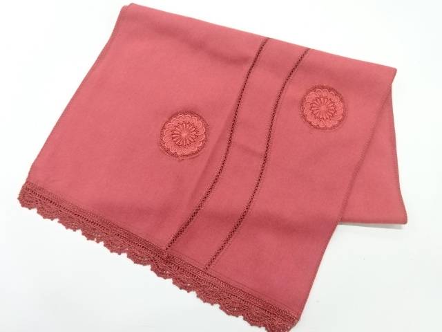 レース花模様ショール【リサイクル】【中古】【着】 宗sou
