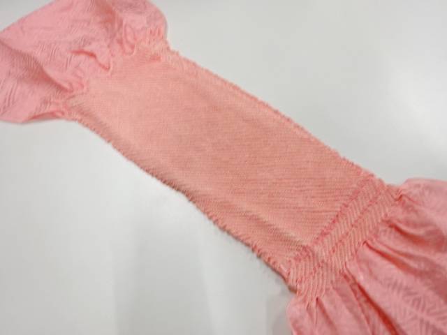 正絹 絞り帯揚げ【リサイクル】【中古】【着】 宗sou