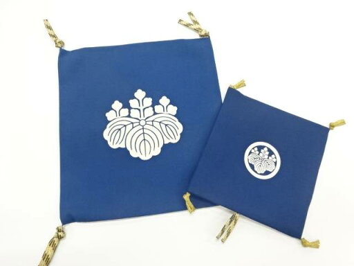 塩瀬家紋入り帛紗セット【リサイクル】【中古】【着】 宗sou 塩瀬家紋入り帛紗セット【リサイクル】【中古】【着】 宗sou