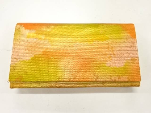 霞模様織出し和装バッグ【リサイクル】【中古】【着】 宗sou