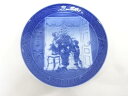 ROYAL COPENHAGEN イヤープレート 2000 (Trimming the Tree) (紙箱付)【中古】【道】 宗sou