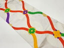 立涌に華紋模様織出し袋帯【中古】【着】 宗sou