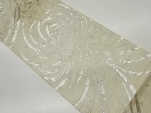 乱菊模様織出し袋帯【中古】【着】 宗sou 乱菊模様織出し袋帯【中古】【着】 宗sou