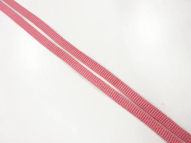 正絹　帯留め用手組三分紐【アンティーク】【中古】【着】 宗sou