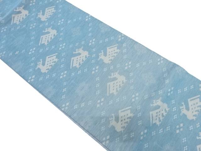 有栖川文様織り出し全通袋帯【中古】【着】 宗sou