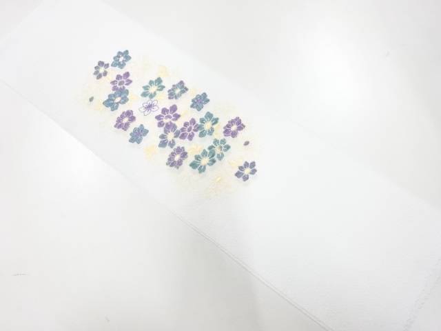 丹後製　刺繍半衿(日本製)【新品】【着】 宗sou