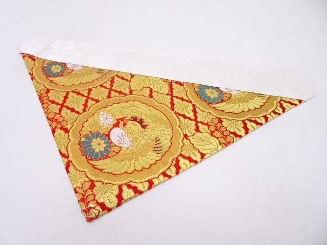 K100　未使用品　本金金襴打敷【道】 宗sou