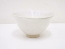 作家物 白釉茶碗【中古】【道】 宗sou