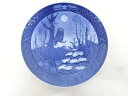 ROYAL COPENHAGEN イヤープレート 1974 「冬の夕暮れ」【中古】【道】 宗sou