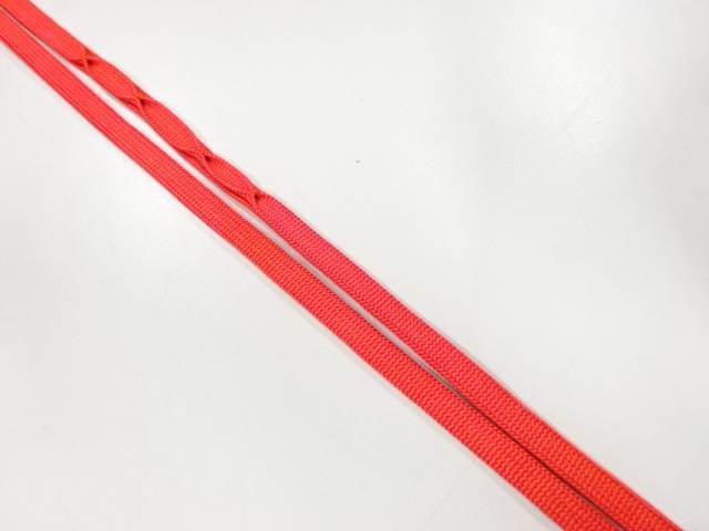 正絹 帯留め用手組三分紐【アンティーク】【中古】【着】 宗sou