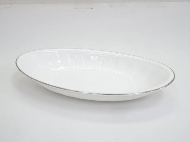 ウェッジウッド（WEDGWOOD）　コロシアム　オーバルプレート【中古】【道】 宗sou