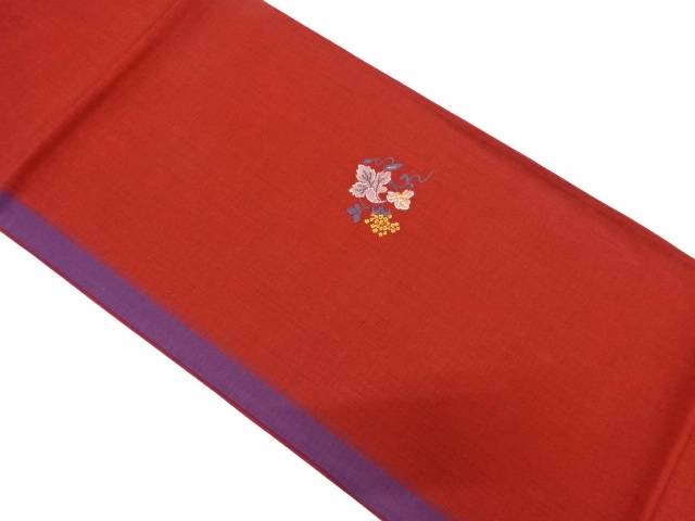 葡萄模様織り出し袋帯【中古】【着】 宗sou