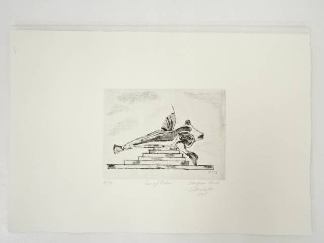 パオロ・メネガッツォ　銅版画　（11/20）【中古】【道】 宗sou