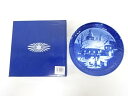 ROYAL COPENHAGEN イヤープレート 1995 「マナーハウスでのクリスマス」【中古】【道】 宗sou