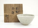加藤敬也造 彩釉茶碗(共箱)【中古】【道】 宗sou