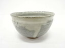 丹波焼 市野陶山造 灰釉茶碗【中古】【道】 宗sou