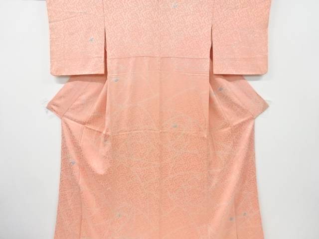 絞り 抽象花模様小紋着物【中古】【着】 宗sou