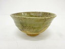楽七造 草釉窯変茶碗【中古】【道】 宗sou