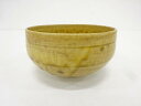 草山造 黄伊羅保茶碗【中古】【道】 宗sou