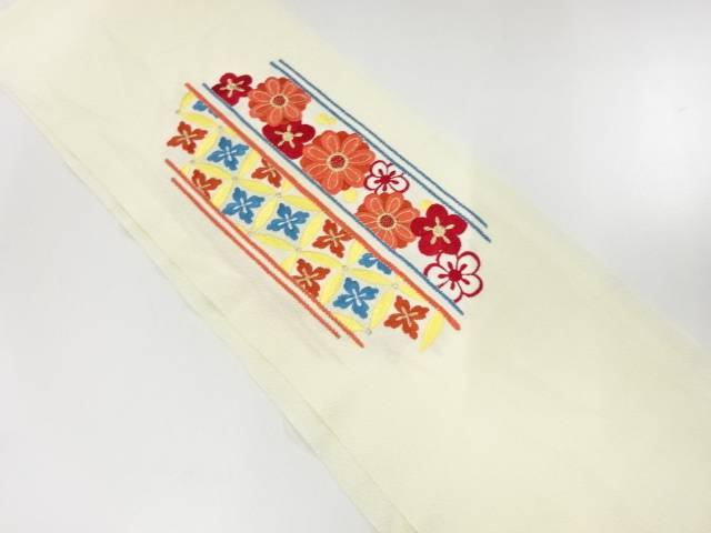 刺繍半衿【リサイクル】【中古】【着】 宗sou