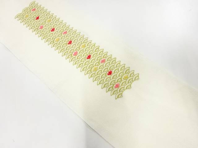 刺繍半衿【リサイクル】【中古】【着】 宗sou