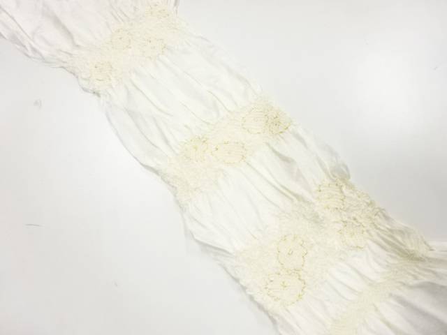 正絹　絞り帯揚げ【リサイクル】【中古】【着】 宗sou