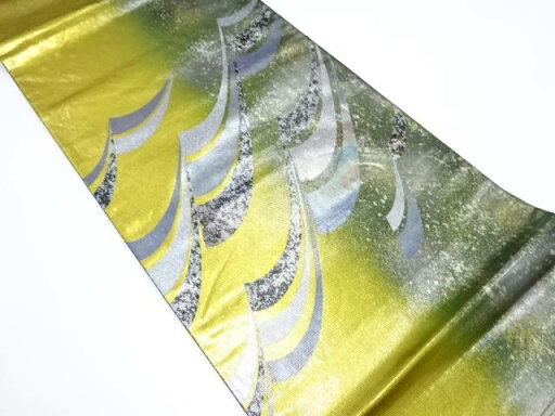 作家物 抽象模様袋帯【中古】【着】 宗sou 作家物 抽象模様袋帯【中古】【着】 宗sou