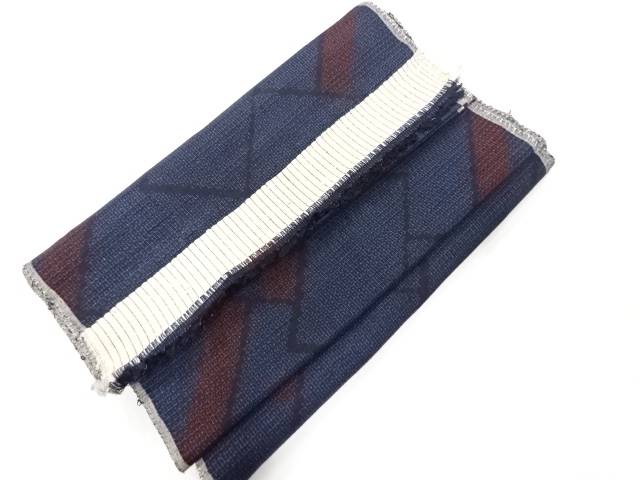 正絹 紬着尺反物【アンティーク】【中古】【着】 宗sou
