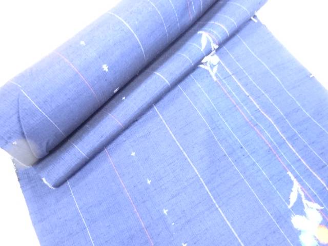 正絹　紬着尺反物【アンティーク】【中古】【着】 宗sou