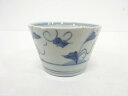 古伊万里 染付 唐草蕎麦猪口【中古】【道】 宗sou
