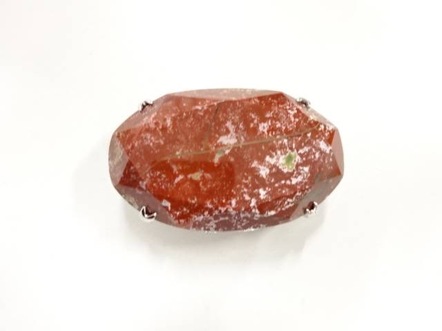 天然石帯留め【アンティーク】【中古】【着】 宗sou