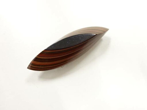 堆朱帯留め【アンティーク】【中古】【着】 宗sou